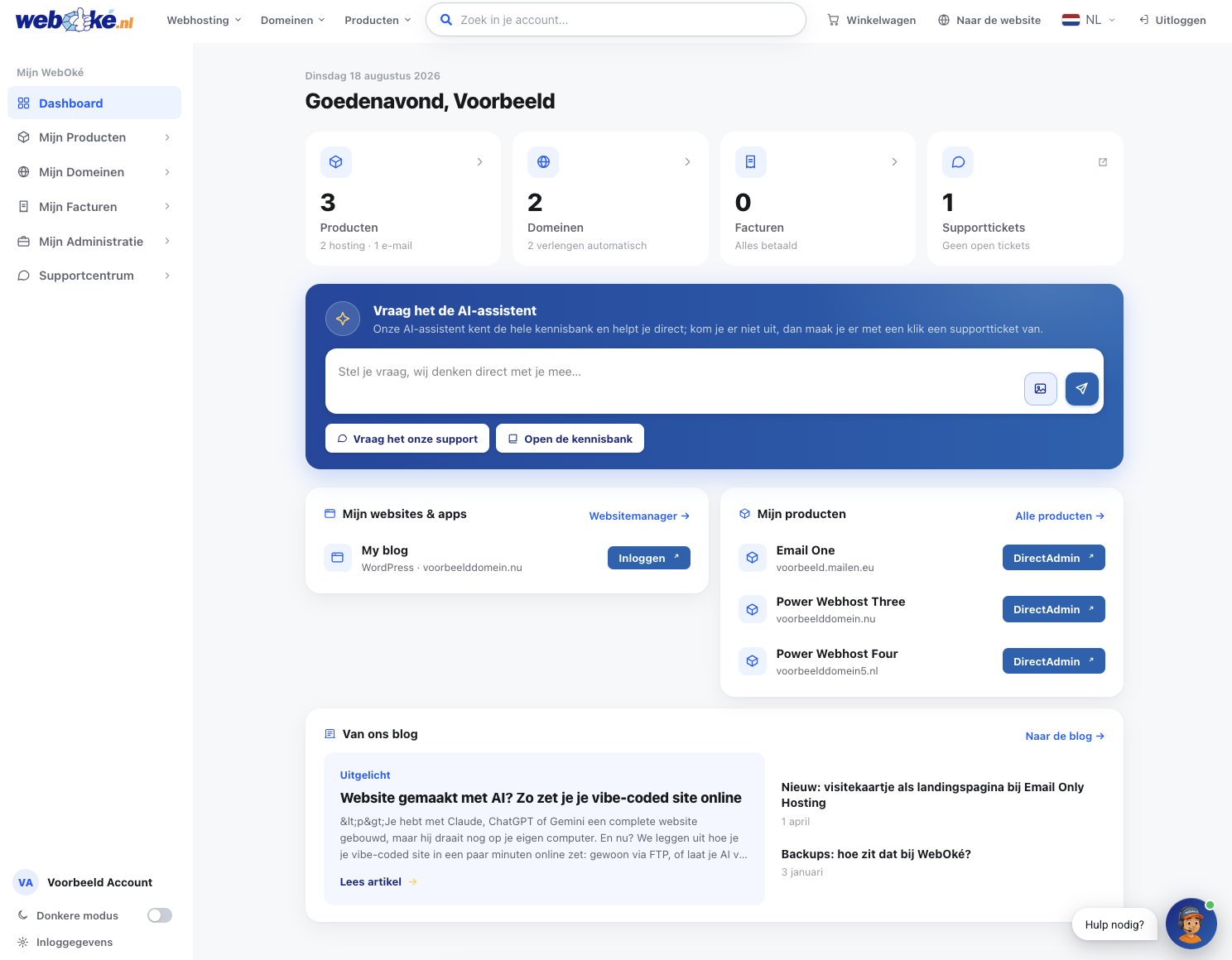 Náš nový web a Můj WebOké: proč jsme si vše postavili sami